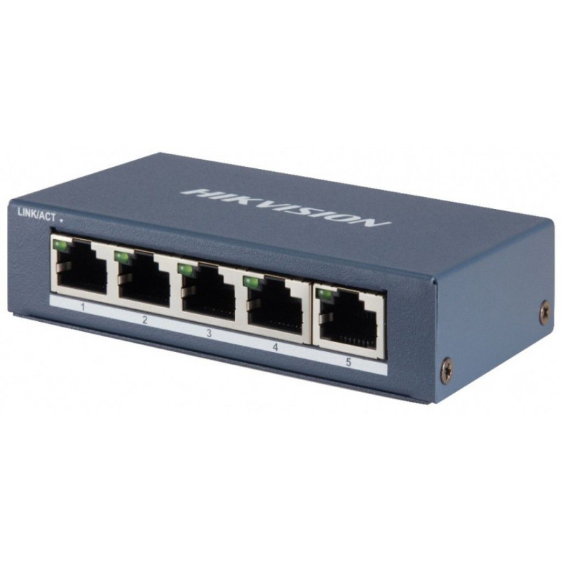 DS-3E0505-E Switch 5-Port/10/100/1000Mbps